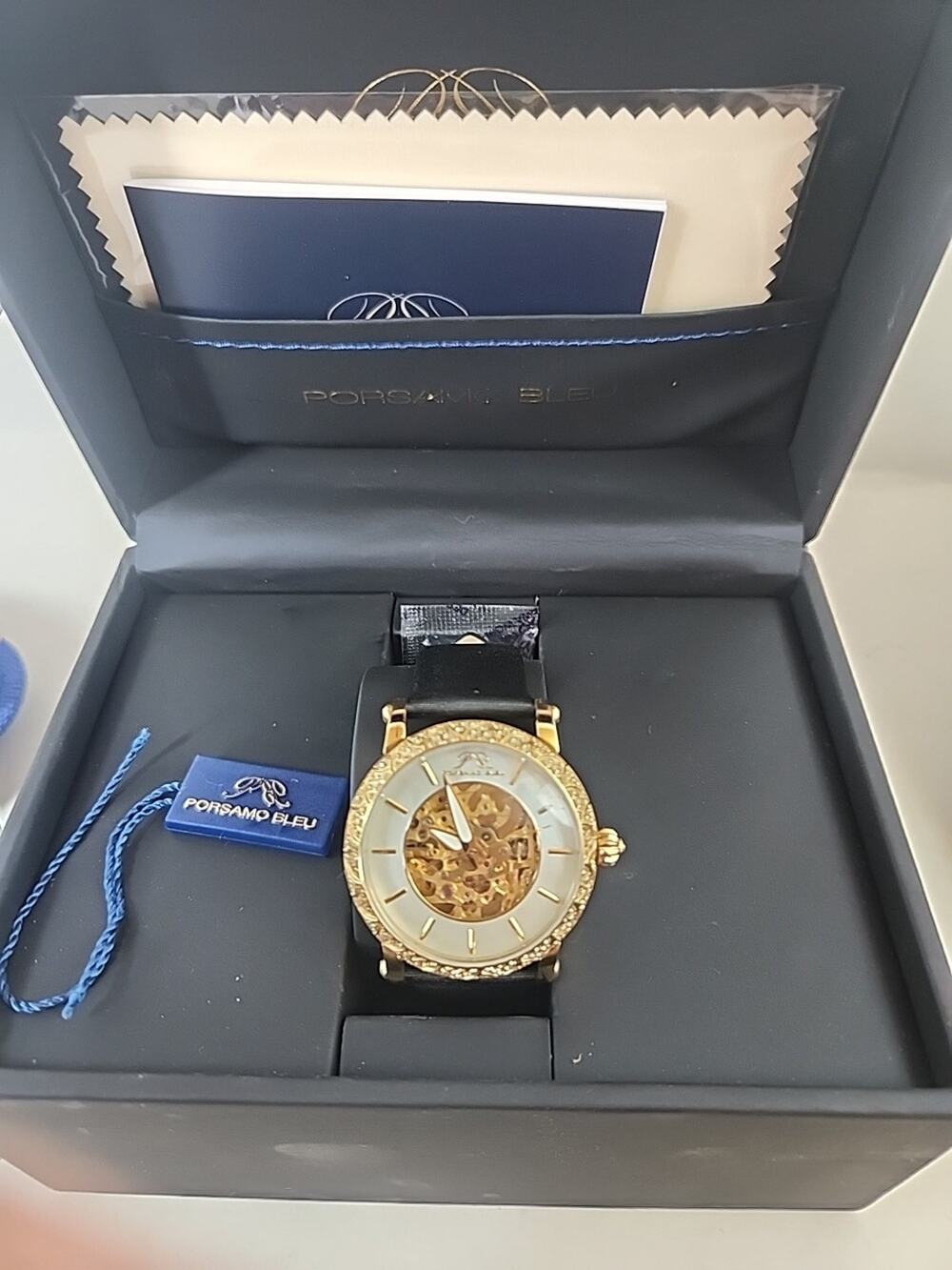 Porsamo Bleu Liza Luxury Automatic Topaz Women's Watch